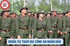 Thông báo tuyển chọn công dân thực hiện nghĩa vụ tham gia CAND năm 2025